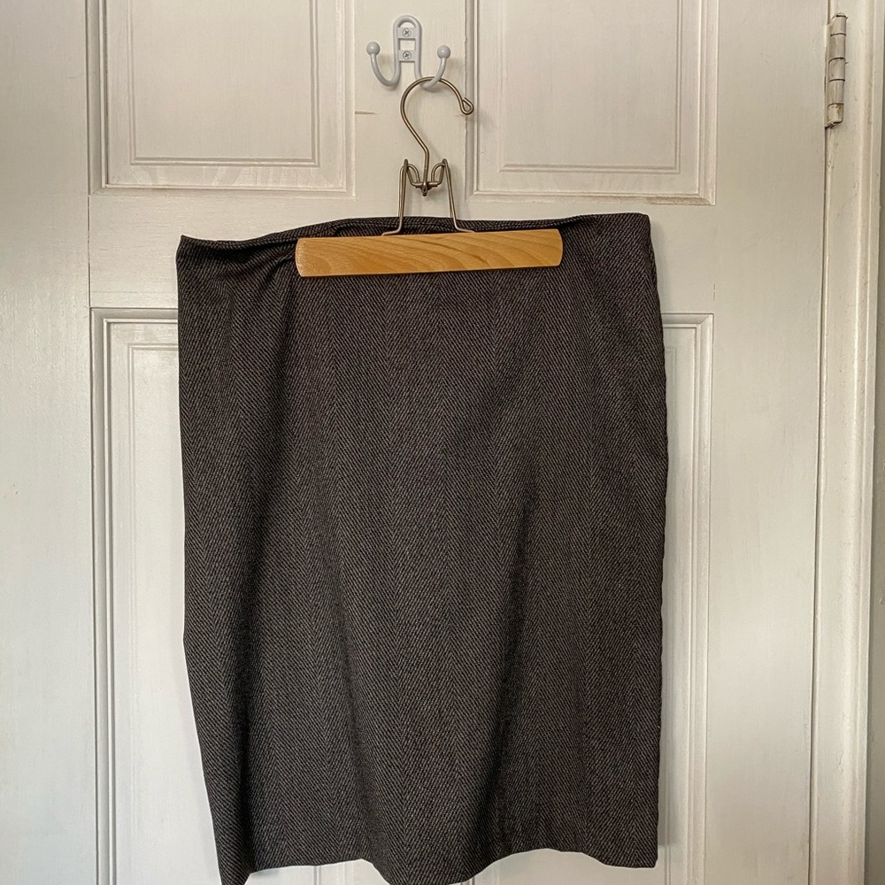 New York & Company Pencil Skirt Grey